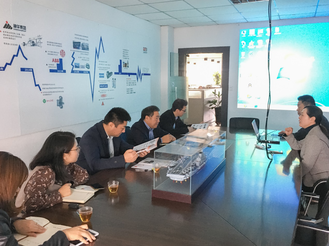 市工信局领导一行到洛阳91视频H下载参观调研